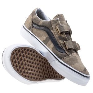 BRAND NEW CAMO VANS 7.5 Toddlers